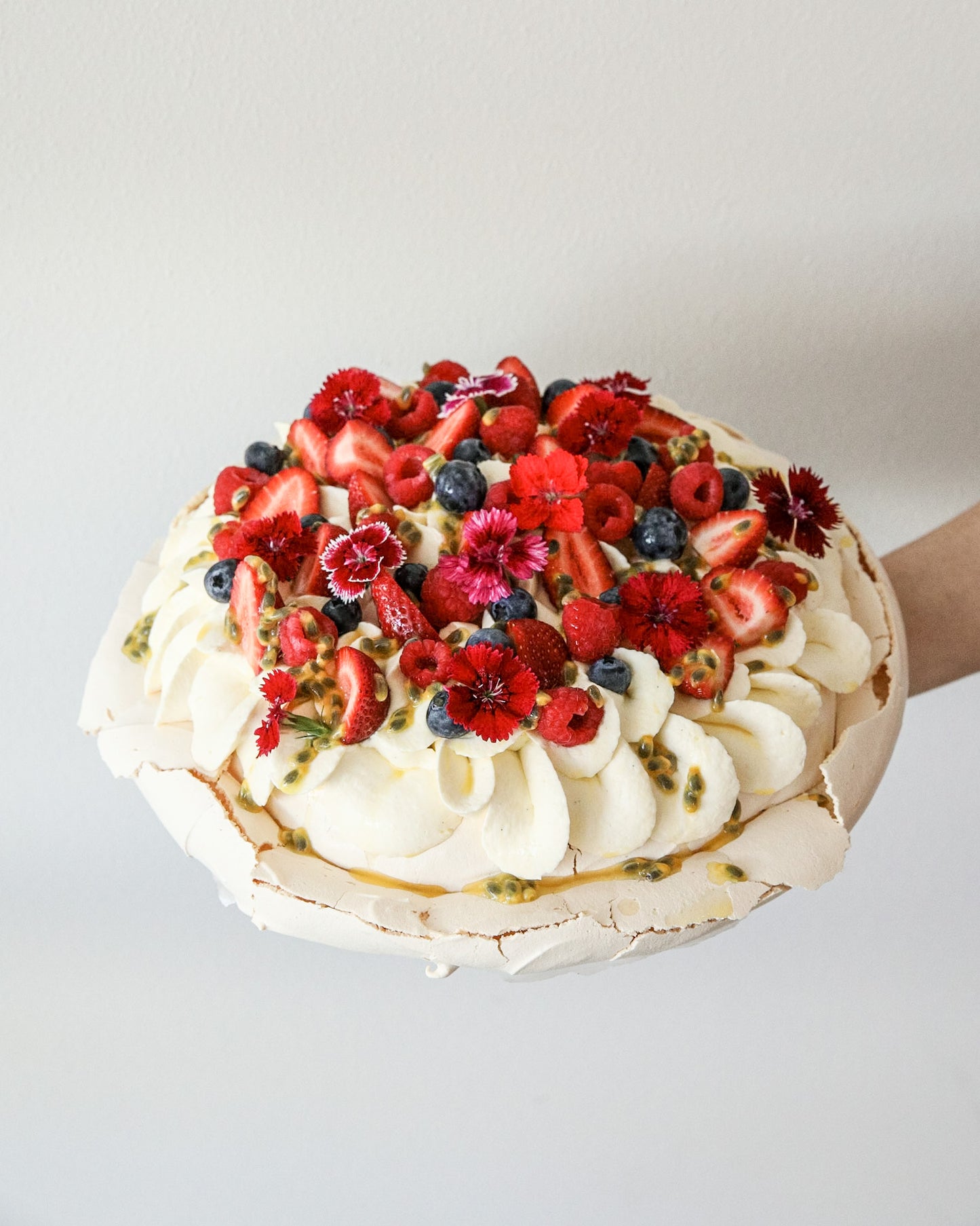 Mixed Berry Pavlova (GF)