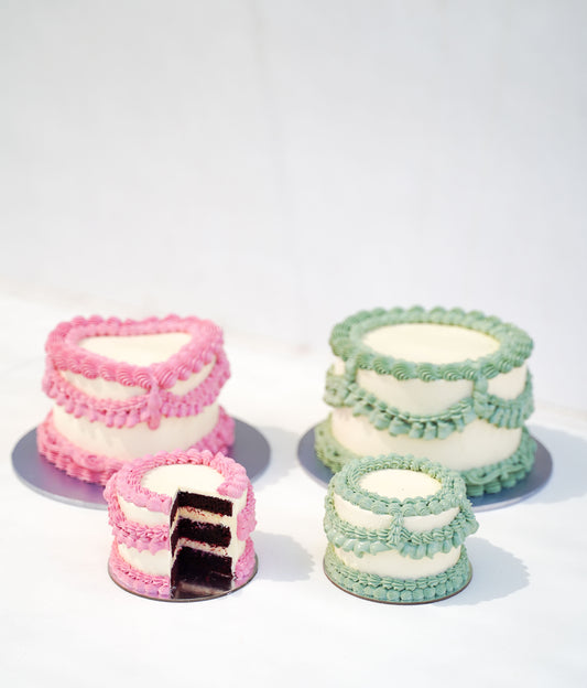 Giorgina's Birthday Cake (Round or Heart)