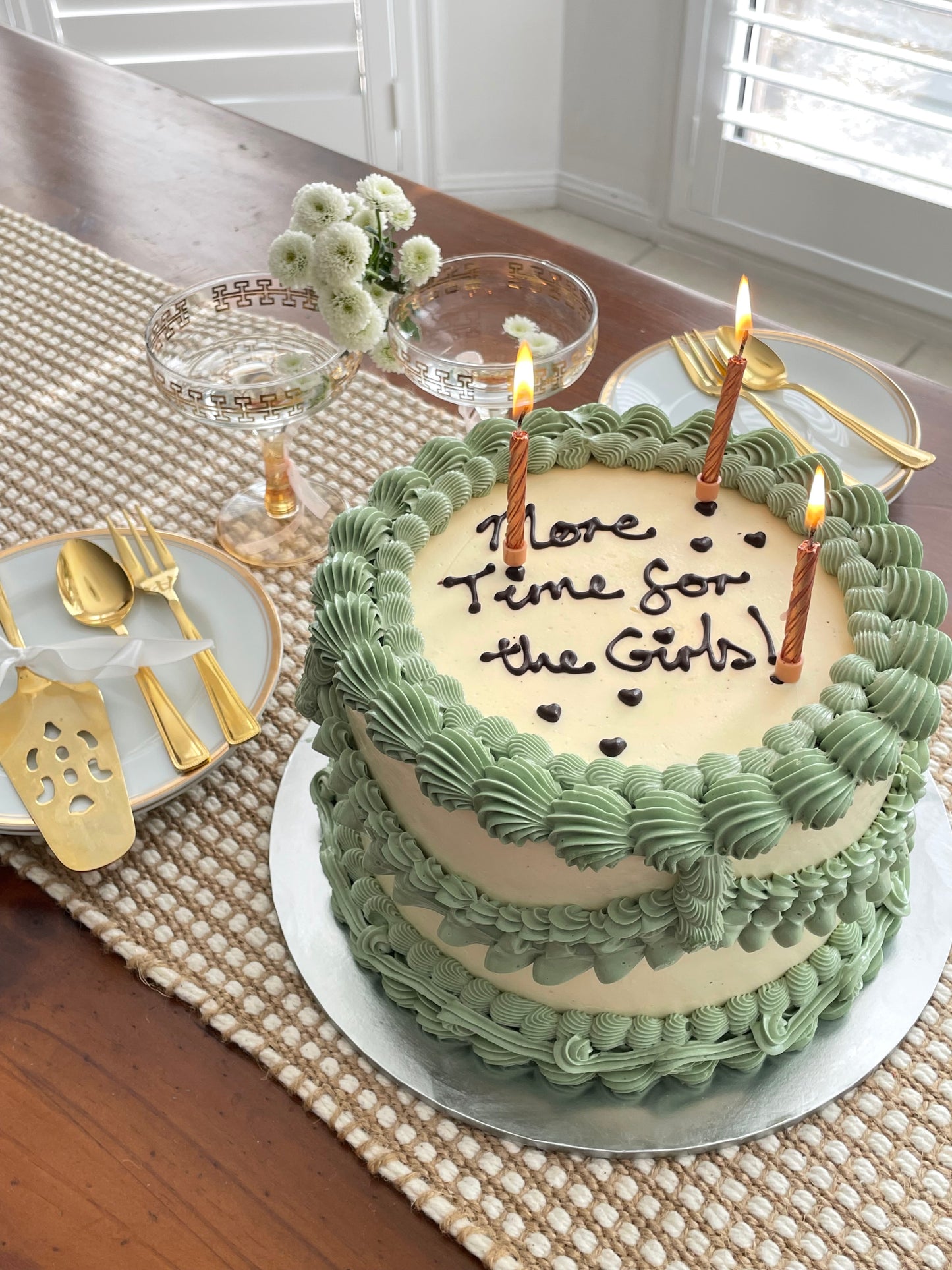 Giorgina's Birthday Cake (Round or Heart)