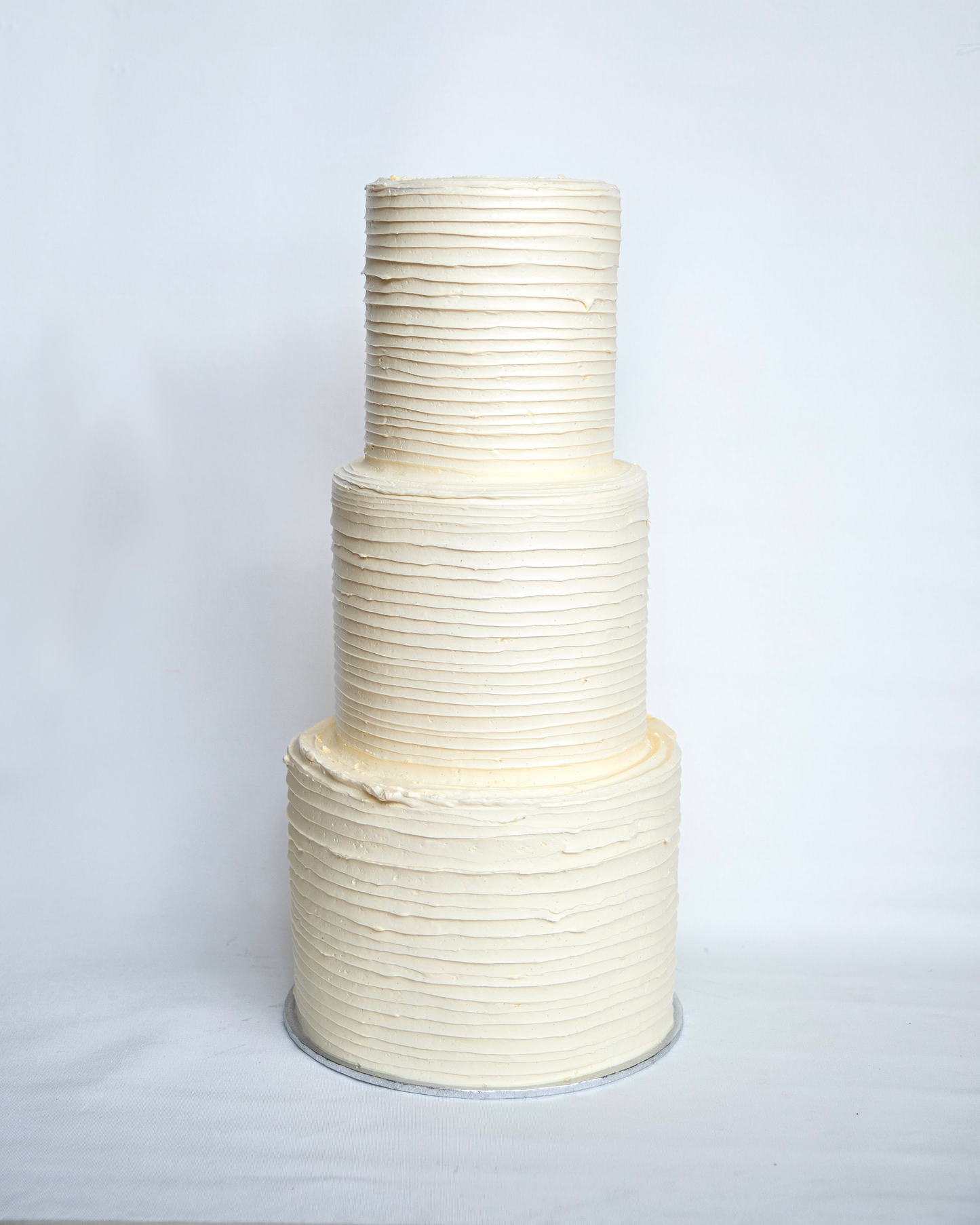 Three Tier Double Barrel Cake