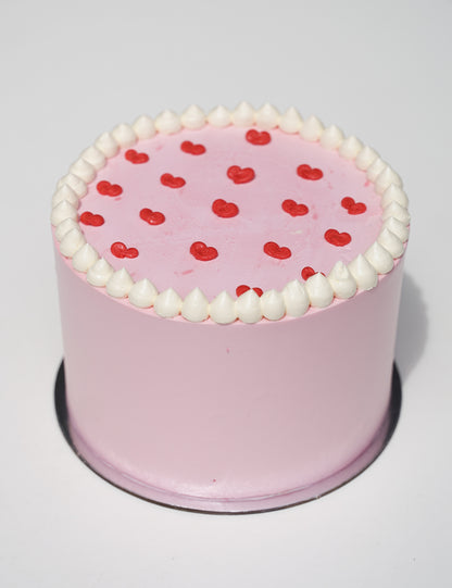 Glamorous Heart Cake