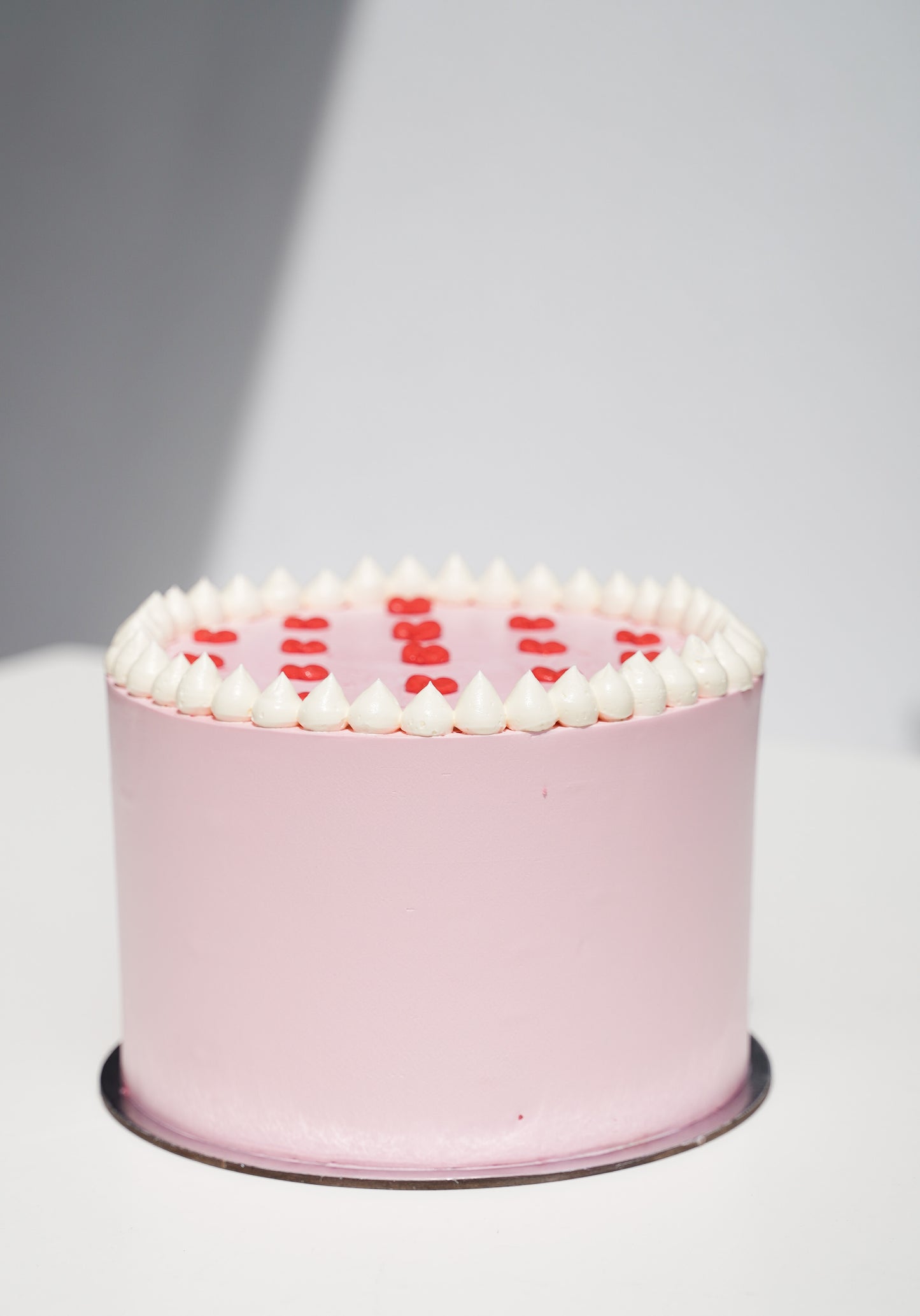 Glamorous Heart Cake