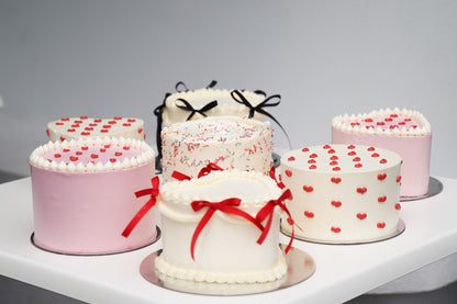 Glamorous Heart Cake